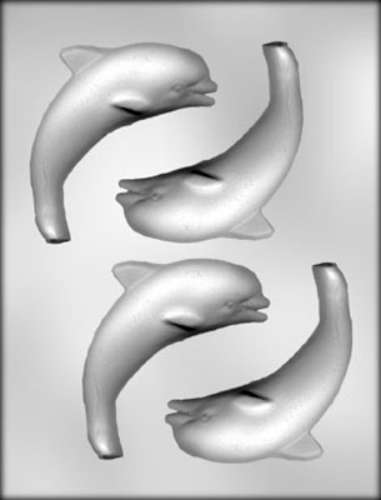 Dolphins Chocolate Mould - Click Image to Close